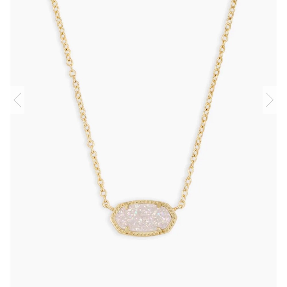 Kendra Scott Eliza Iridescent Druzy Necklace